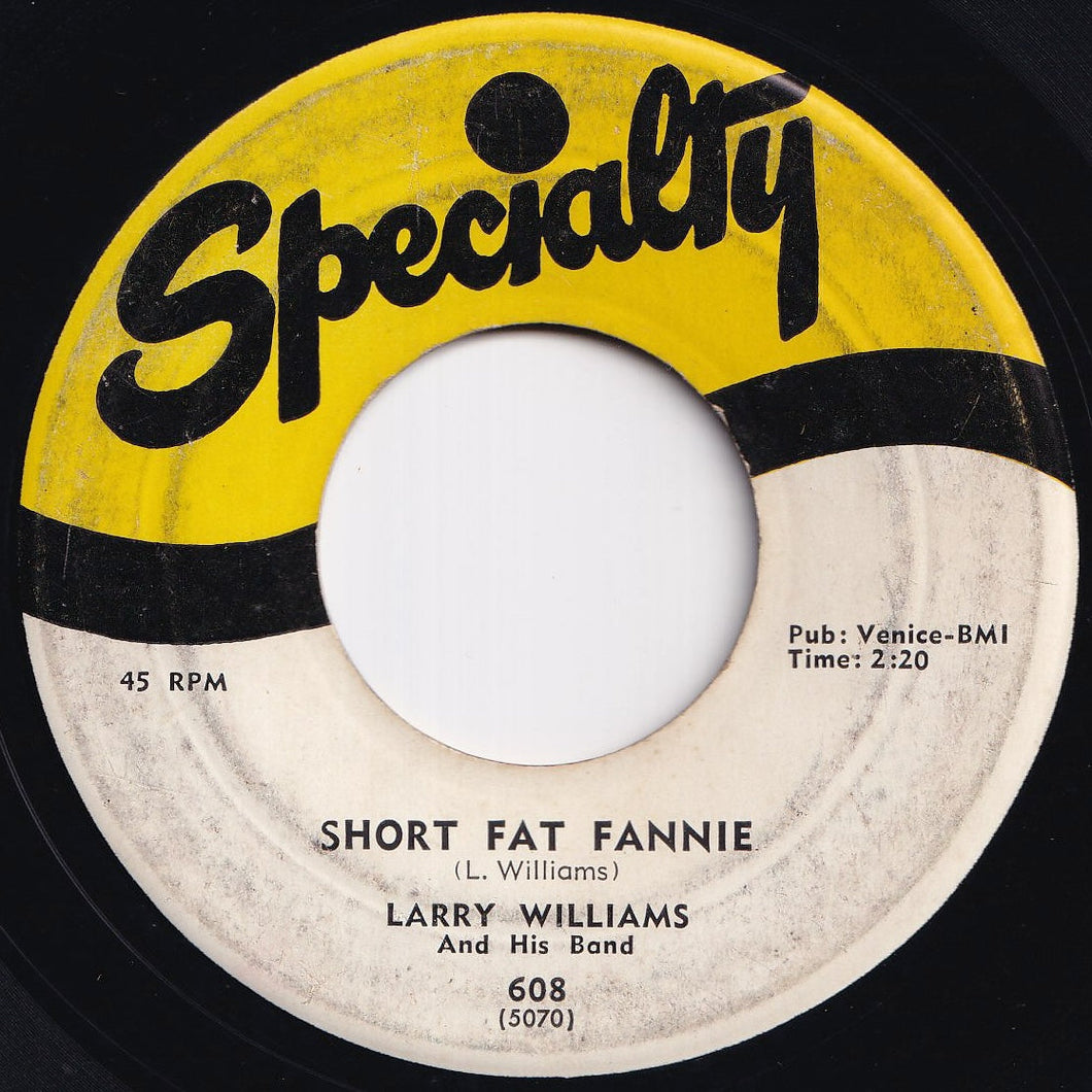 Little Richard And His Band - Short Fat Fannie / High School Dance (7 inch Record / Used)