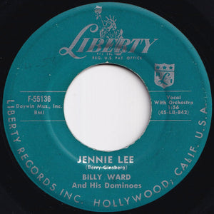 Billy Ward And His Dominoes - Jennie Lee / Music, Maestro, Please! (7 inch Record / Used)