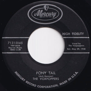 Voxpoppers - Ping Pong Baby / Pony Tail (7 inch Record / Used)