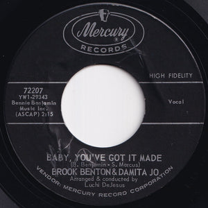 Brook Benton, Damita Jo - Stop Foolin / Baby, You've Got It Made (7 inch Record / Used)