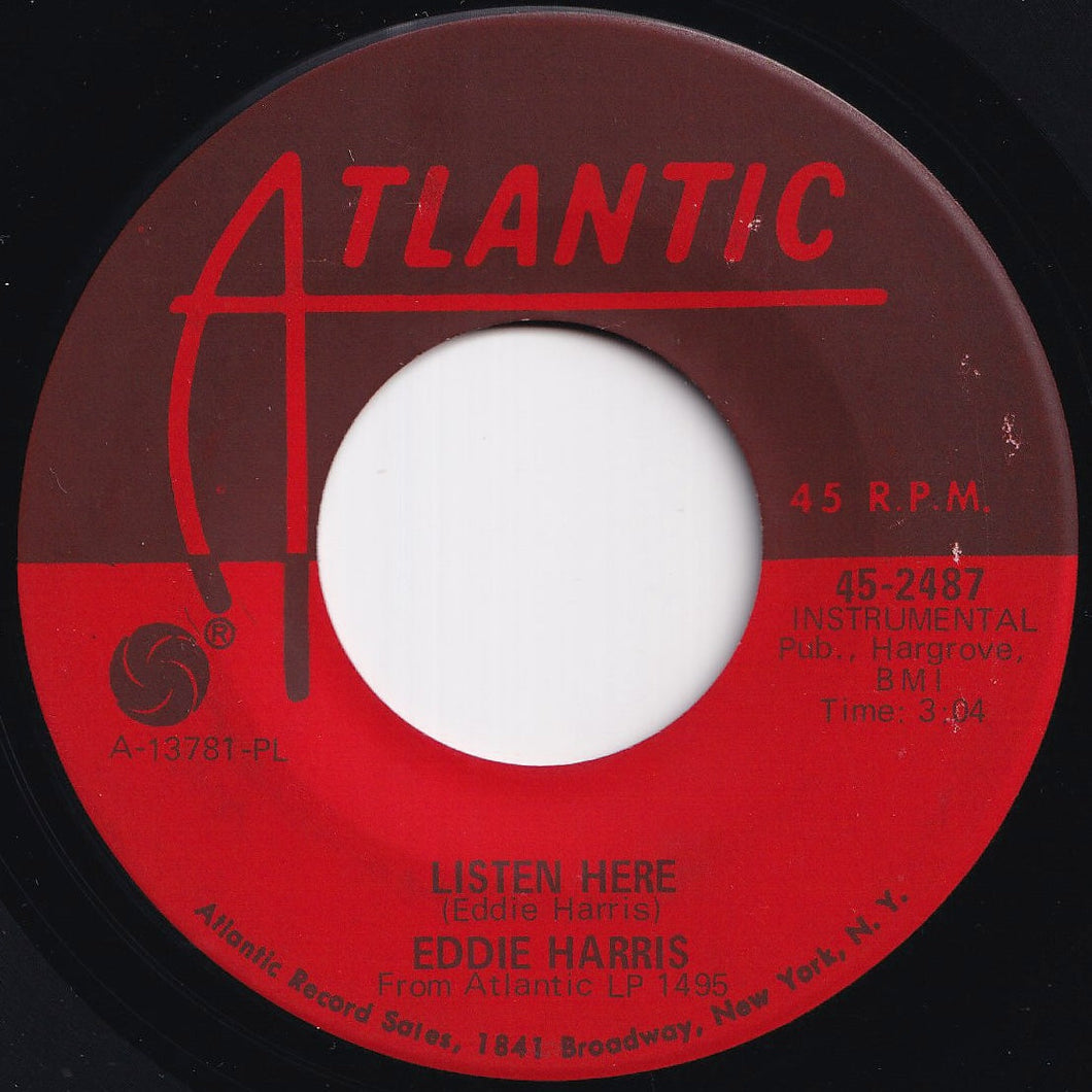 Eddie Harris - Listen Here / Theme In Search Of A Movie (7 inch Record / Used)