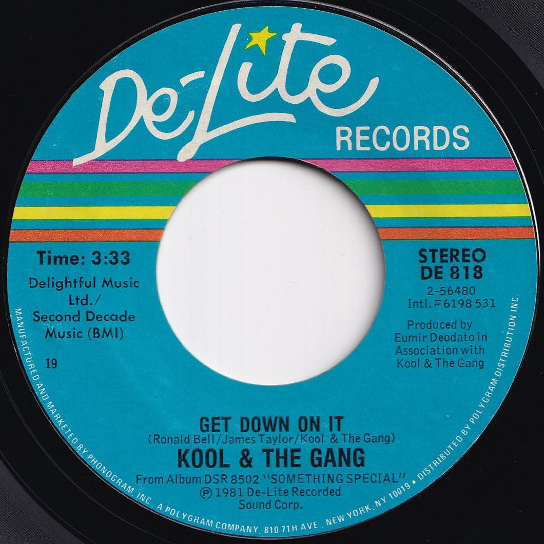 Kool & The Gang - Get Down On It / Steppin' Out (7 inch Record / Used)