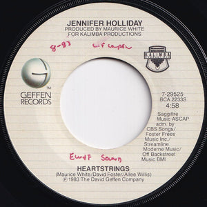 Jennifer Holliday - I Am Love / Heartstrings (7 inch Record / Used)