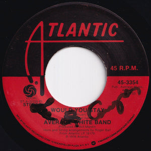 Average White Band - Queen Of My Soul / Would You Stay (7 inch Record / Used)