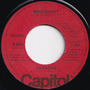 Tavares - Whodunit / Fool Of The Year (7 inch Record / Used)
