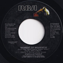 画像をギャラリービューアに読み込む, Enchantment - Moment Of Weakness / I Can&#39;t Fake It (7 inch Record / Used)

