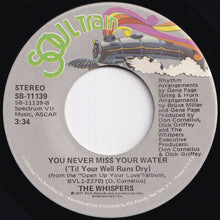 Load image into Gallery viewer, Whispers - I&#39;m Gonna Make You My Wife / You Never Miss Your Water (&#39;Til Your Well Runs Dry) (7 inch Record / Used)
