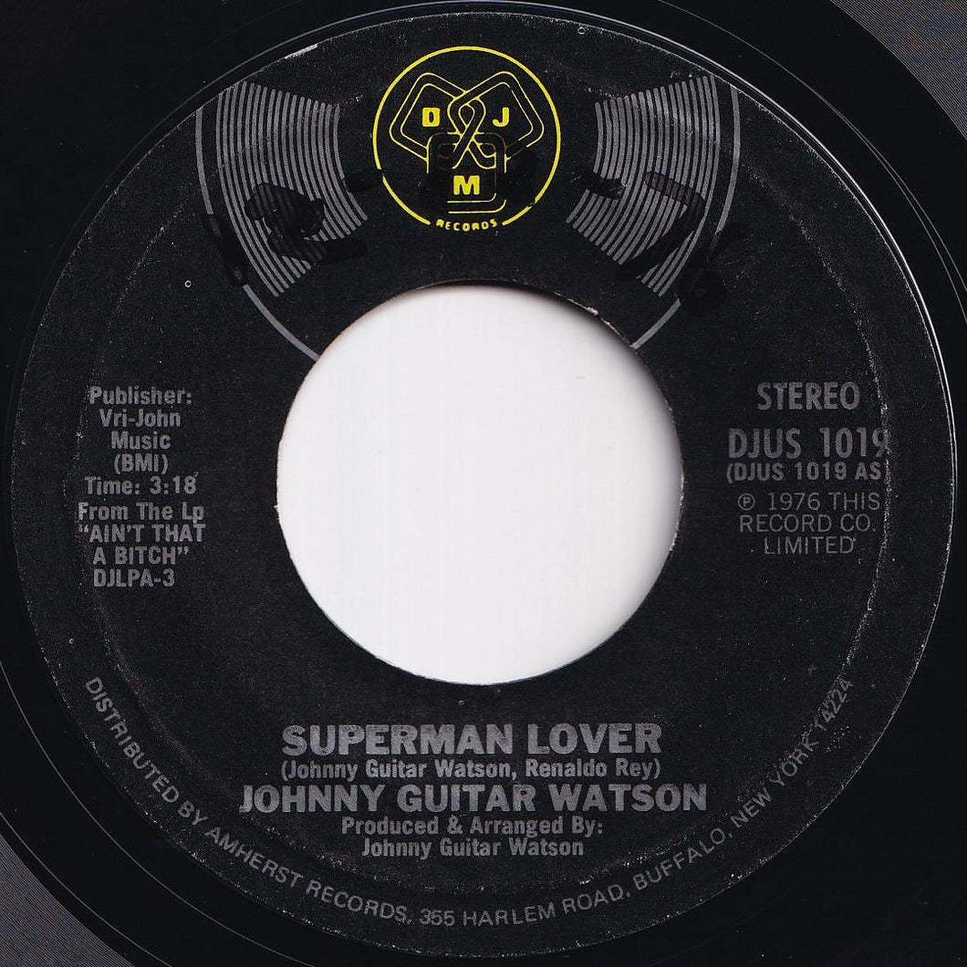 Johnny Guitar Watson - Superman Lover / We're No Exception (7 inch Record / Used)