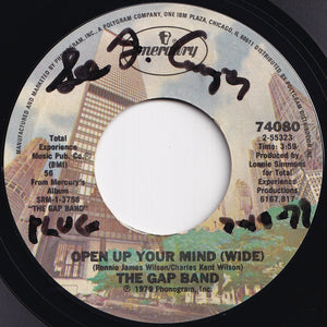 Gap Band - Open Up Your Mind (Wide) / I Can Sing (7 inch Record / Used)