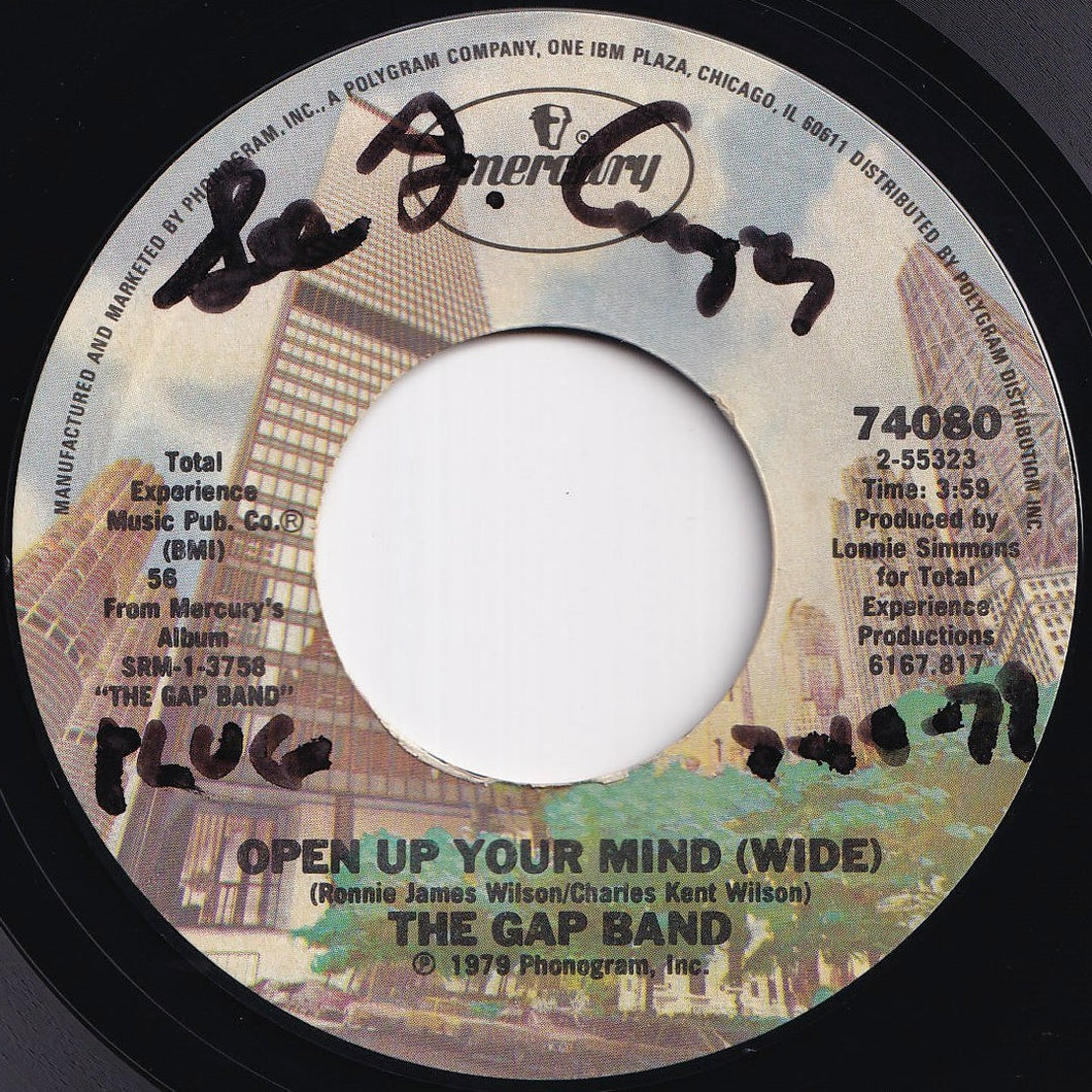 Gap Band - Open Up Your Mind (Wide) / I Can Sing (7 inch Record / Used)