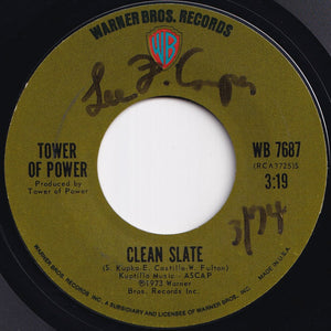 Tower Of Power - So Very Hard To Go / Clean Slate (7 inch Record / Used)