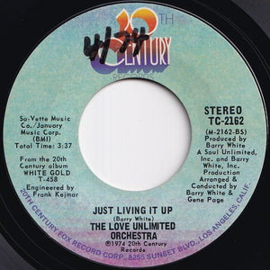 Love Unlimited Orchestra - Satin Soul / Just Living It Up (7 inch Record / Used)