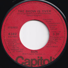 画像をギャラリービューアに読み込む, Sun - Boogie Bopper / The Show Is Over (7 inch Record / Used)
