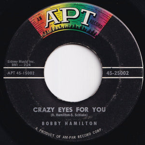 Bobby Hamilton - While Walking Together (Thinking Of Love) / Crazy Eyes For You (7 inch Record / Used)