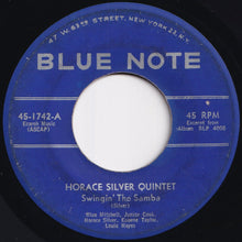 画像をギャラリービューアに読み込む, Horace Silver Quintet - Swingin&#39; The Samba / Mellow D (7 inch Record / Used)
