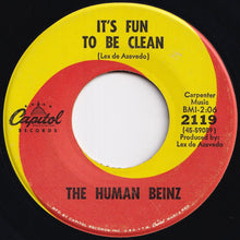 画像をギャラリービューアに読み込む, Human Beinz - Turn On Your Love Light / It&#39;s Fun To Be Clean (7 inch Record / Used)
