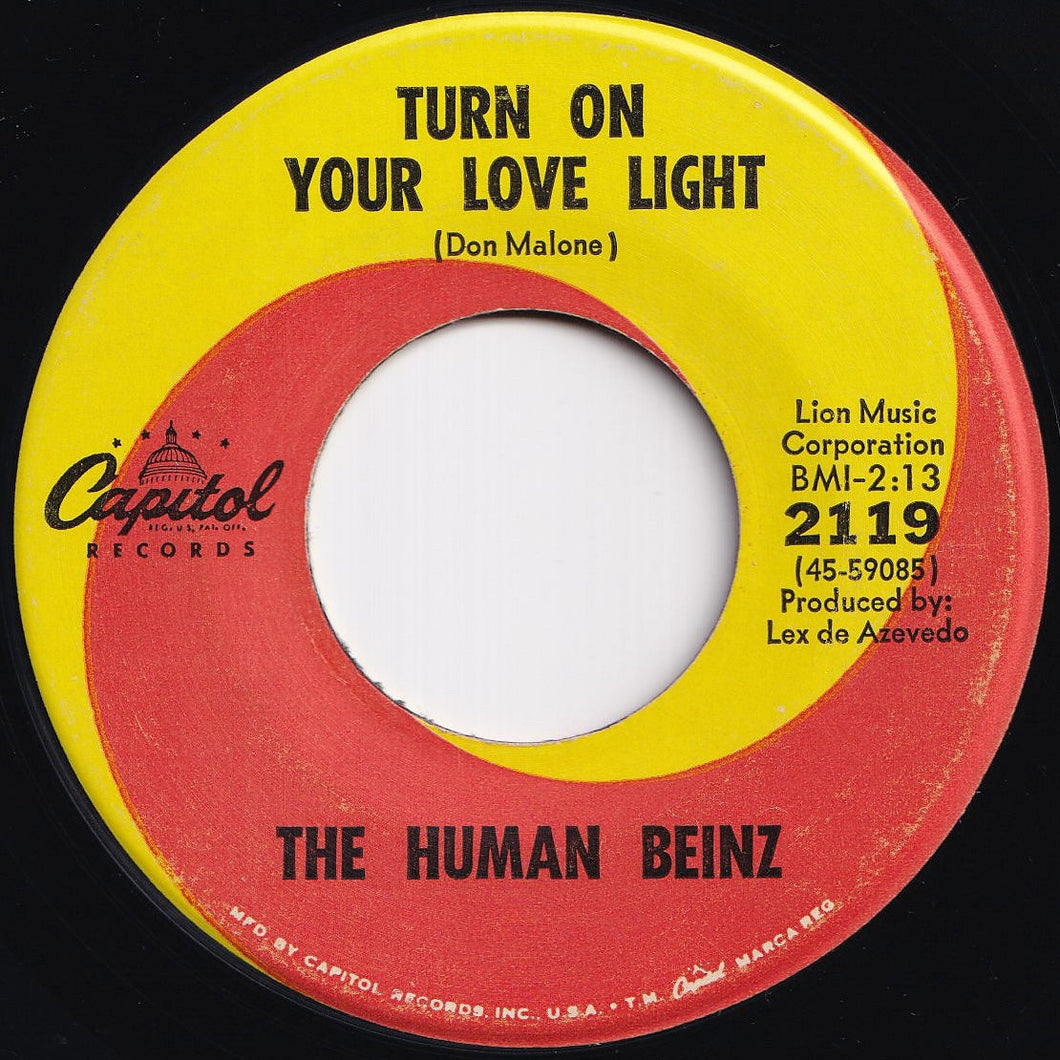 Human Beinz - Turn On Your Love Light / It's Fun To Be Clean (7 inch Record / Used)