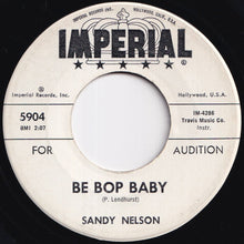 Load image into Gallery viewer, Sandy Nelson - Let The Four Winds Blow / Be Bop Baby (7 inch Record / Used)
