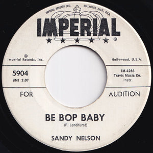 Sandy Nelson - Let The Four Winds Blow / Be Bop Baby (7 inch Record / Used)