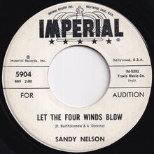 Load image into Gallery viewer, Sandy Nelson - Let The Four Winds Blow / Be Bop Baby (7 inch Record / Used)
