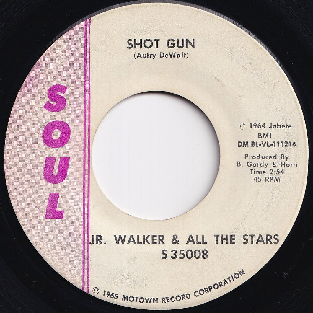 Jr. Walker & The All Stars - Shotgun / Hot Cha (7 inch Record / Used)