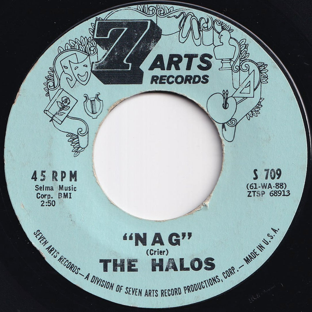 Halos - Nag / Copy Cat (7 inch Record / Used)