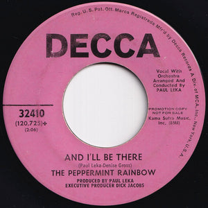 Peppermint Rainbow - Will You Be Staying After Sunday / And I'll Be There (7 inch Record / Used)