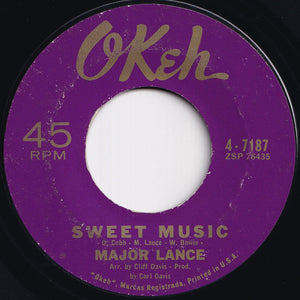 Major Lance - Um, Um, Um, Um, Um, Um / Sweet Music (7 inch Record / Used)