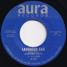 画像をギャラリービューアに読み込む, Clifford Scott + 6 Stars - Lavender Sax / Beach Bunny (7 inch Record / Used)
