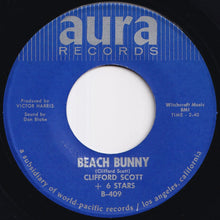 画像をギャラリービューアに読み込む, Clifford Scott + 6 Stars - Lavender Sax / Beach Bunny (7 inch Record / Used)
