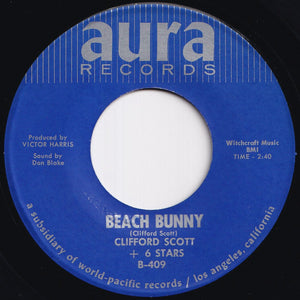 Clifford Scott + 6 Stars - Lavender Sax / Beach Bunny (7 inch Record / Used)
