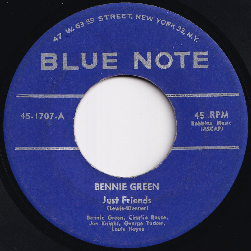 Bennie Green - Just Friends / Melba's Mood (7 inch Record / Used)