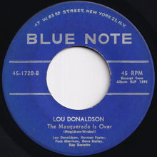 画像をギャラリービューアに読み込む, Lou Donaldson - Blues Walk / The Masquerade Is Over (7 inch Record / Used)
