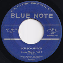 画像をギャラリービューアに読み込む, Lou Donaldson - Funky Mama (Part 1) / (Part 2) (7 inch Record / Used)
