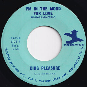 King Pleasure - I'm In The Mood For Love / Red Top (7 inch Record / Used)