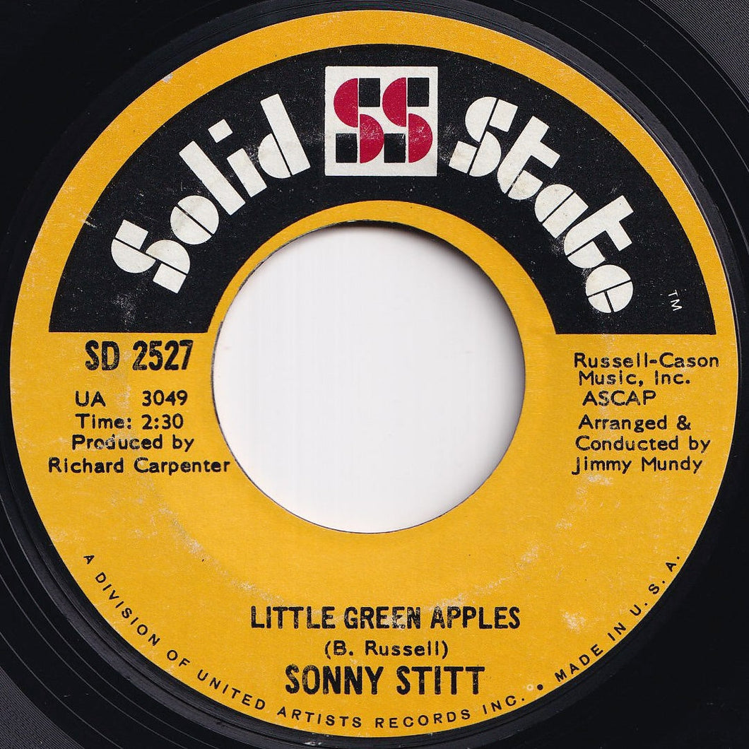 Sonny Stitt - Little Green Apples / Beale Street Blues (7 inch Record / Used)