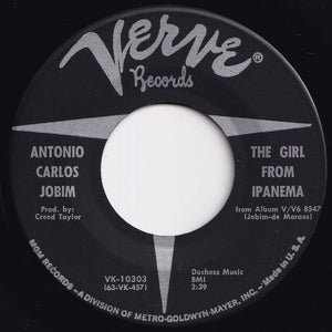 Antonio Carlos Jobim - Corcovado / The Girl From Ipanema (7 inch Record / Used)