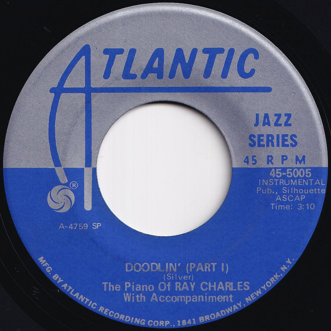 Ray Charles - Doodlin' (Part 1) / (Part 2) (7 inch Record / Used)