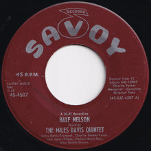 画像をギャラリービューアに読み込む, Miles Davis Quintet - Half-Nelson / Little Willie Leaps (7 inch Record / Used)
