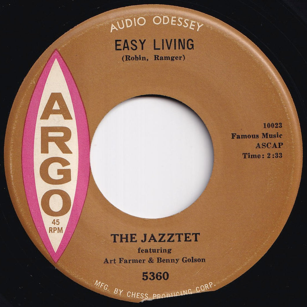 Jazztet - Easy Living / Serenata (7 inch Record / Used)