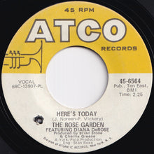 Load image into Gallery viewer, Rose Garden - If My World Falls Through / Here&#39;s Today (7 inch Record / Used)
