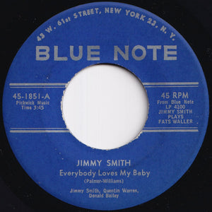 Jimmy Smith - Everybody Loves My Baby / Ain't She Sweet (7 inch Record / Used)