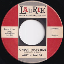 画像をギャラリービューアに読み込む, Austin Taylor - Push Push / A Heart That&#39;s True (7 inch Record / Used)
