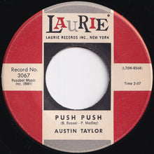 画像をギャラリービューアに読み込む, Austin Taylor - Push Push / A Heart That&#39;s True (7 inch Record / Used)
