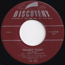 画像をギャラリービューアに読み込む, Art Pepper Quartette - Surf Ride / Holiday Flight (7 inch Record / Used)
