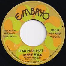 画像をギャラリービューアに読み込む, Herbie Mann - Push Push (Part 1) / (Part 2) (7 inch Record / Used)
