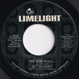 Art Blakey And The Jazz Messengers - Faith / One For Gamal (7 inch Record / Used)