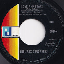 画像をギャラリービューアに読み込む, Jazz Crusaders - Love And Peace / Hey Jude (7 inch Record / Used)
