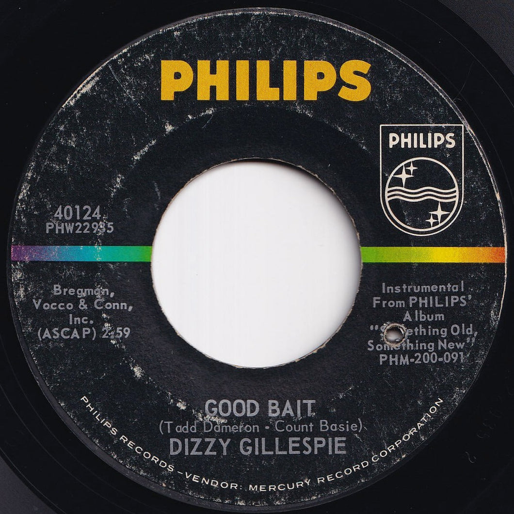 Dizzy Gillespie - Good Bait / Early Mornin' Blues (7 inch Record / Used)