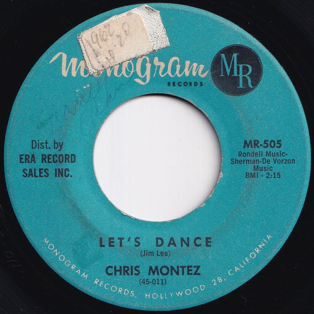 Chris Montez - Let's Dance / You're The One (7 inch Record / Used)